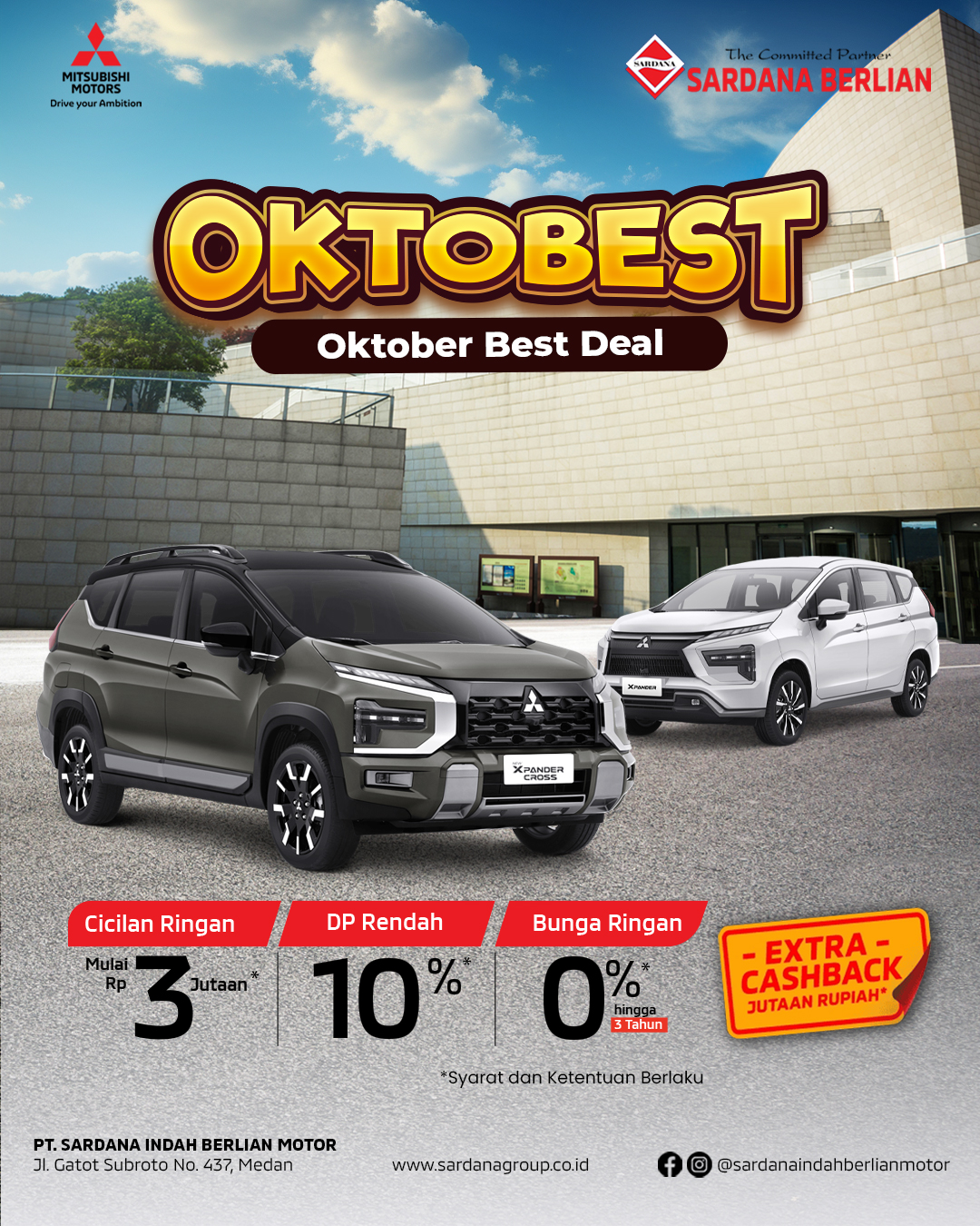 OKTOBEST! Oktober Best Deal | Promo terbaru new Xpander & Xpander Cross